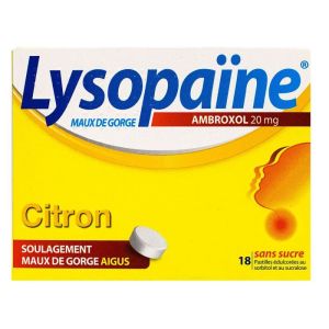 Lysopaine Citron 20mg S/s Past