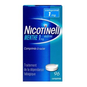 Nicotinelle 1mg comprimés à Sucer Menthe