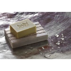 PORTE SAVON MARBRE BLANC RECTANGULAIRE