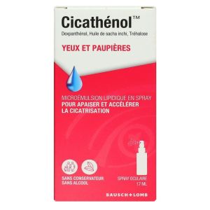 Cicathenol Yeux Paupiere Spr 1