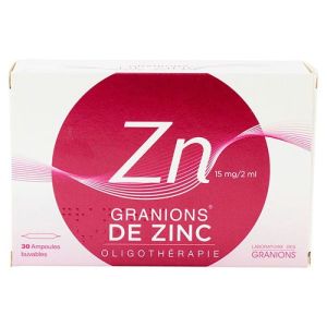 Granions De Zinc S Buv 30a/2ml