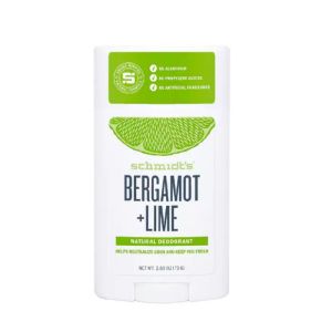 Schmidt's Déodorant bergamot+lime stick