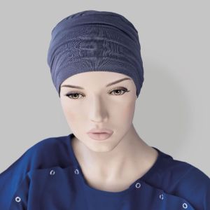 Turban Romeo Gris-bleu