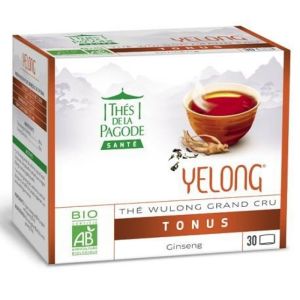 Thés Pagode Yelong Tonus Bio 30 sachets