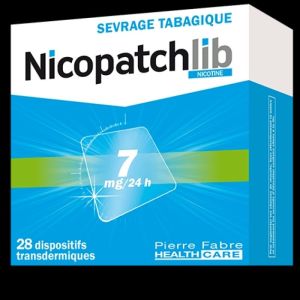 Nicopatchlib 7mg/24h 28 Dispositifs transdermiques