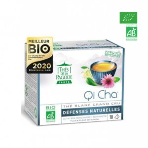 Thés De La Pagode Défenses Naturelles Qi Cha Bio 18 sachets.