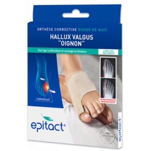 ORTHÈSE CORRECTIVE NUIT HALLUX VALGUS « OIGNON » M