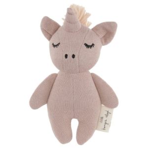 Hochet Licorne Rose Konges