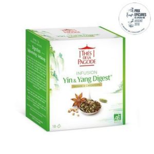 Thés de la Pagode Yin&yang Digest 18 sachets