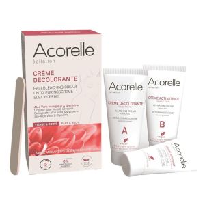Acorelle Crème Décolorante Vis/corps kit