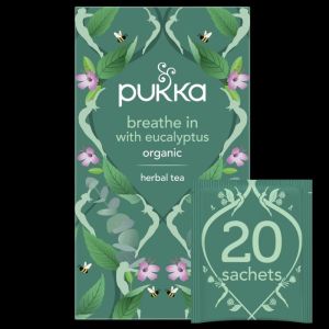 Pukka Inspiration à l'eucalyptus/Menthe/gingembre 20 sachets
