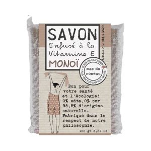 Savon végétal à la vit.E - Monoï - 100gr