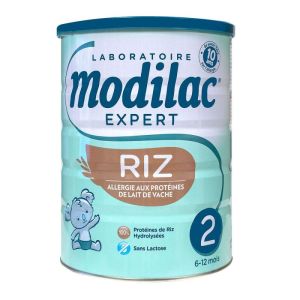 Modilac Expert Riz 2 âge Poudre 800g