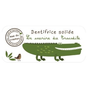 Dentifrice Solide Crocodile pour enfant 30gr