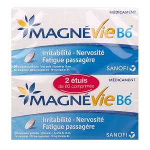Magnevie B6 Lot 2x60 Cp