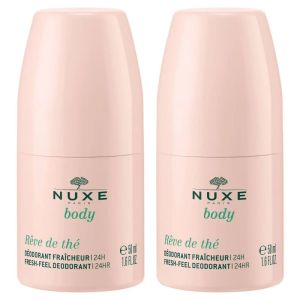 Nuxe Rêve Thé Déodorant Fraîcheur  50mL X2