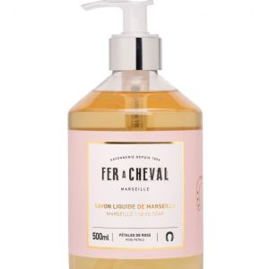 Savon Liquide de Marseille Pétales de Rose 500ml
