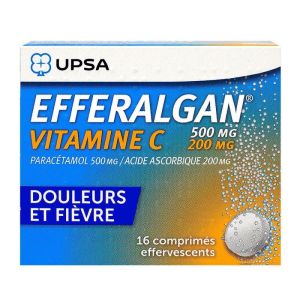 Efferalgan Vitamine C 500 16cp