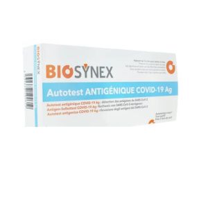 Biosynex autotest antigénique Covid-19 Ag+