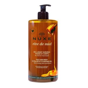 Nuxe Reve Miel Gel Lavant Surgras 750ml