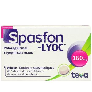 Spasfon Lyoc 160mg 5 Lyophilisats