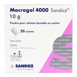 Macrogol 4 000 10g Sandoz Sach