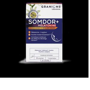 Granions Somdor+ Mélatonine 15 Comprimés