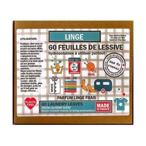60 Feuilles De Lessive Linge Frais