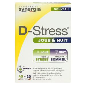 Synergia D-stress Jour & nuit 40+20 Cp