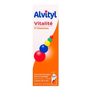 Alvityl Solution Buvable multi-vitaminée Fl 150ml