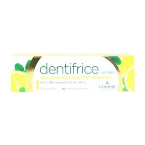 Dentifrice Homeo Fluor Lehning Tub 80gr