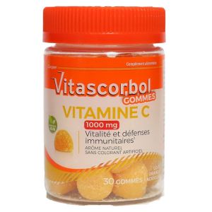 Vitascorbol 30 Gommes Vit C 1000mg