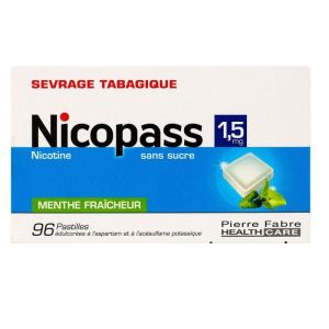 Nicopass 1.5 Menthe 96 Pastill