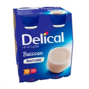 Delical Bois HpHc Lactée Nature 4X200mL