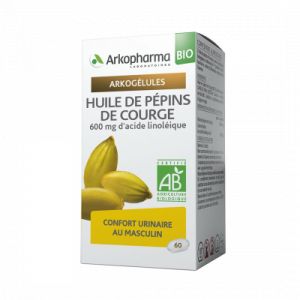 Arkogélules BIO Huile de Pépins de Courge 180 gélules