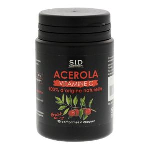 Acerola 30cp Croquer Sidn