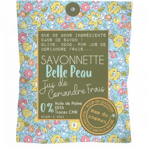 Savon Belle Peau Jus De Coriandre Frais 80gr