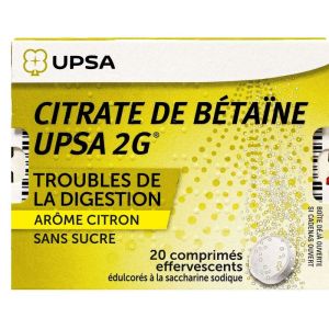 Citrate Betaine Upsa 2g Cpr Ef