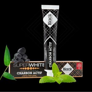 Superwhite Dent Black Edition charbon actif au Fluor