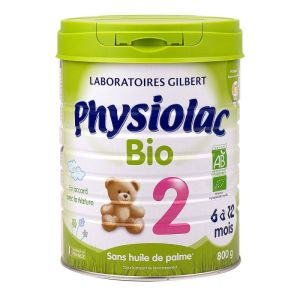 Physiolac Lait Bio2 Pdr 800g