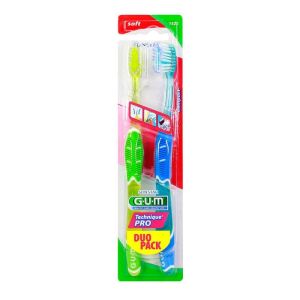 Gum Technique Pro Brosse A Dentifrice X2