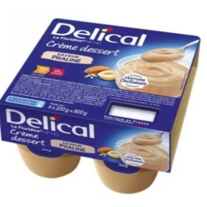 Delical Floridine Crème HpHc Café 200gX4