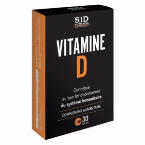 Sidn Vitamine D 30 gélules
