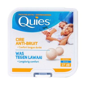 Quies Protections Auditives Cire 8 paires