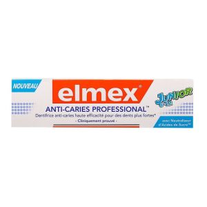 Elmex Dentifrice Anti-caries Pro Junior 6-12 ans