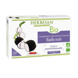 Herbesan Radis Noir 20 ampoules
