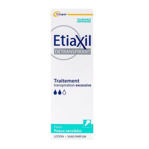 Etiaxil Pieds Lot Peaux sensibles 100ml