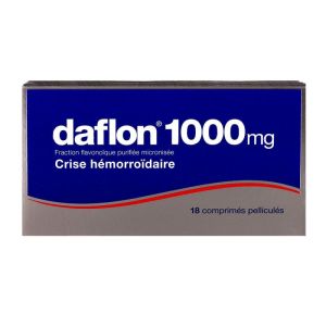 Daflon 1 000mg Cpr 18