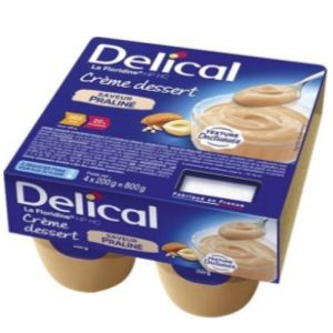 Delical Crème Dessert HP HC La Floridine Praline 4x125g