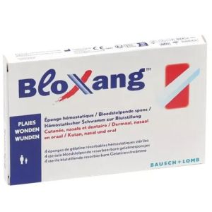 Bloxang 4 Eponges Hémostatiques